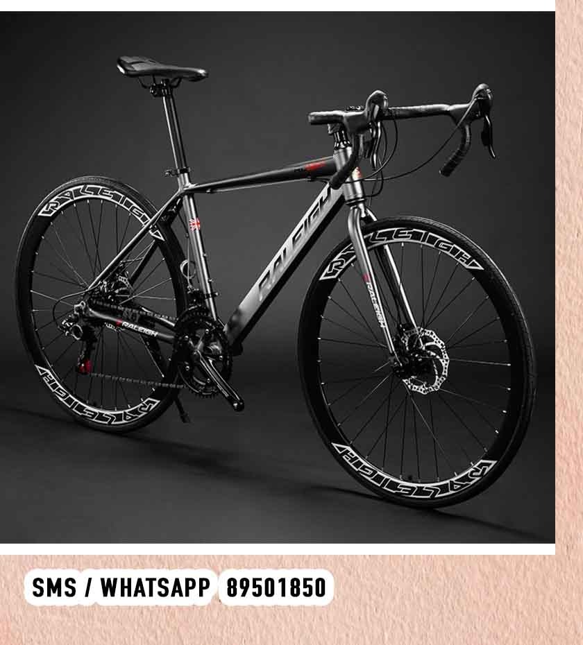 HYBRID BIKE BICYCLE 700C 24 Speed Raleigh Road bike RL880 seat