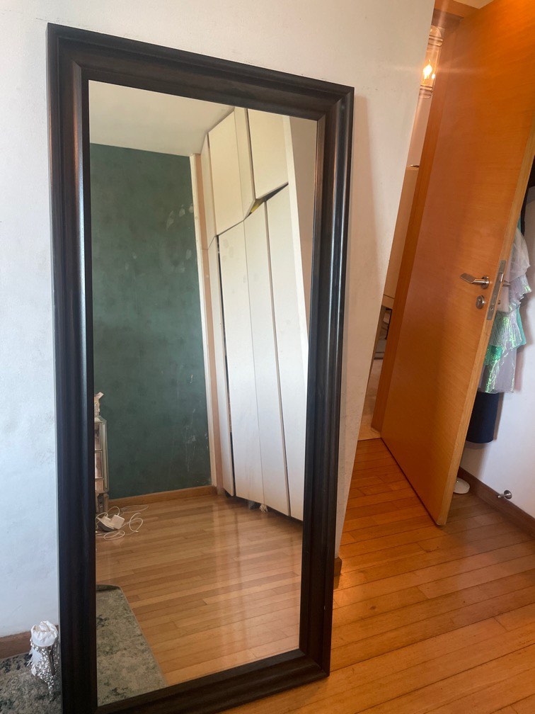 Ikea floor length Mirror, Furniture & Home Living, Home Decor, Mirrors
