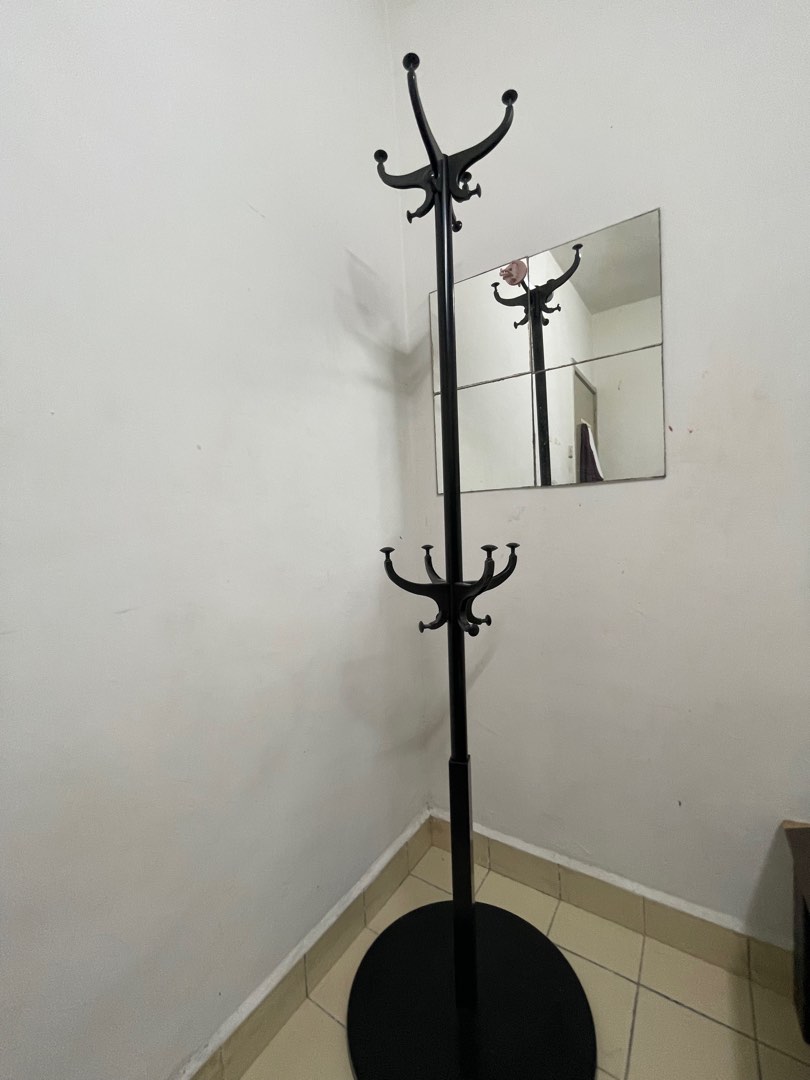 Ikea Hemnes Hat and Coat Stand, Furniture & Home Living, Bedding & Towels on Carousell