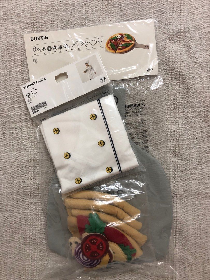 Ikea pizza chef pretend play toy, Hobbies & Toys, Toys & Games on Carousell