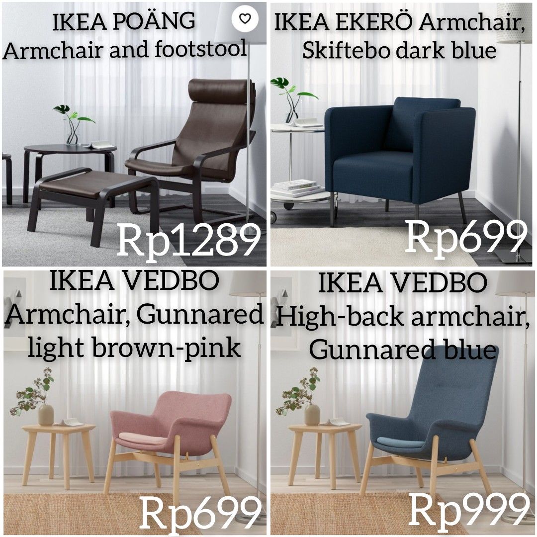 IKEA Sofa Amrchai Dressing table Dinner table Desk Lamp Only Sincere buyer... ( Meet Johor Bahru