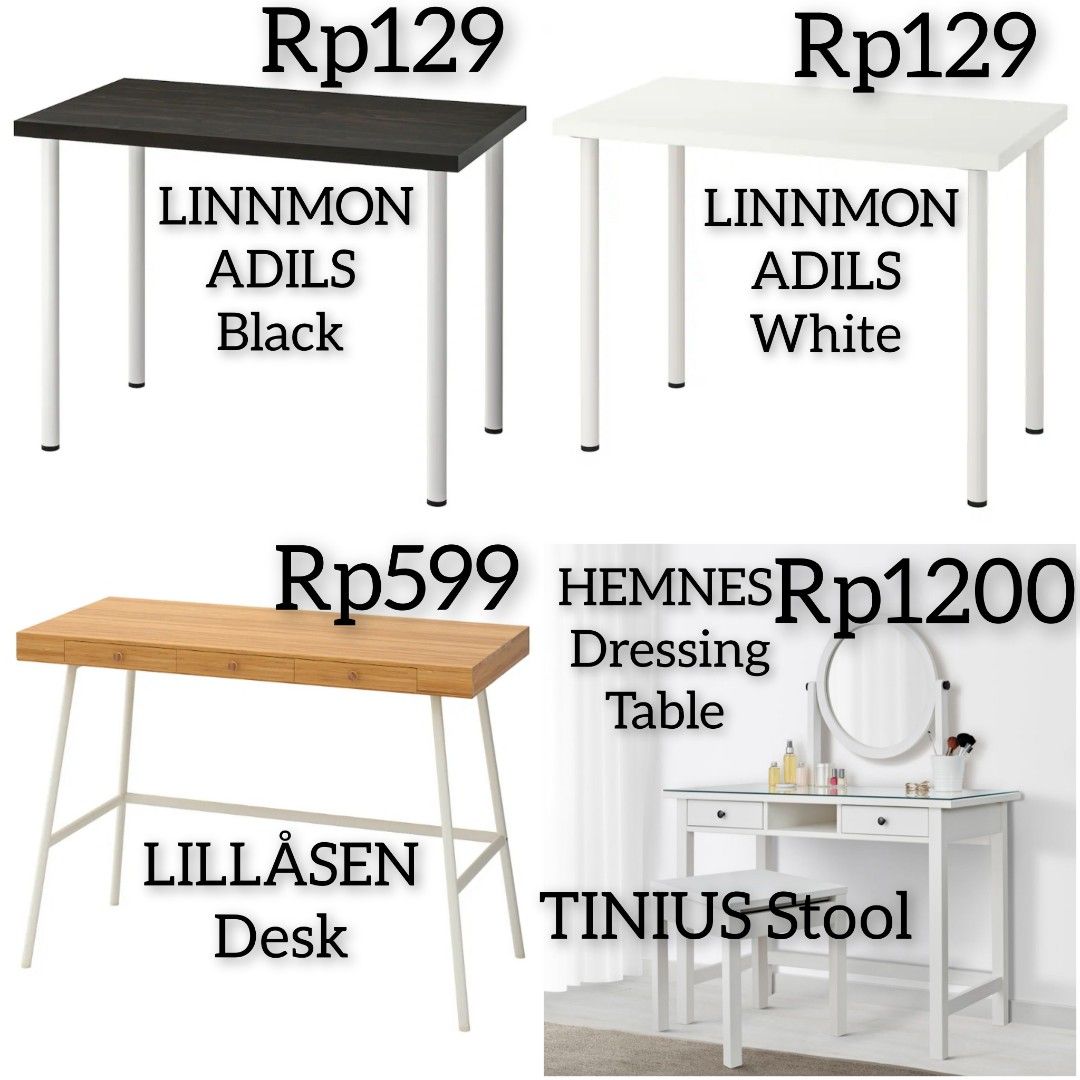 IKEA Sofa Amrchai Dressing table Dinner table Desk Lamp Only Sincere buyer... ( Meet Johor Bahru