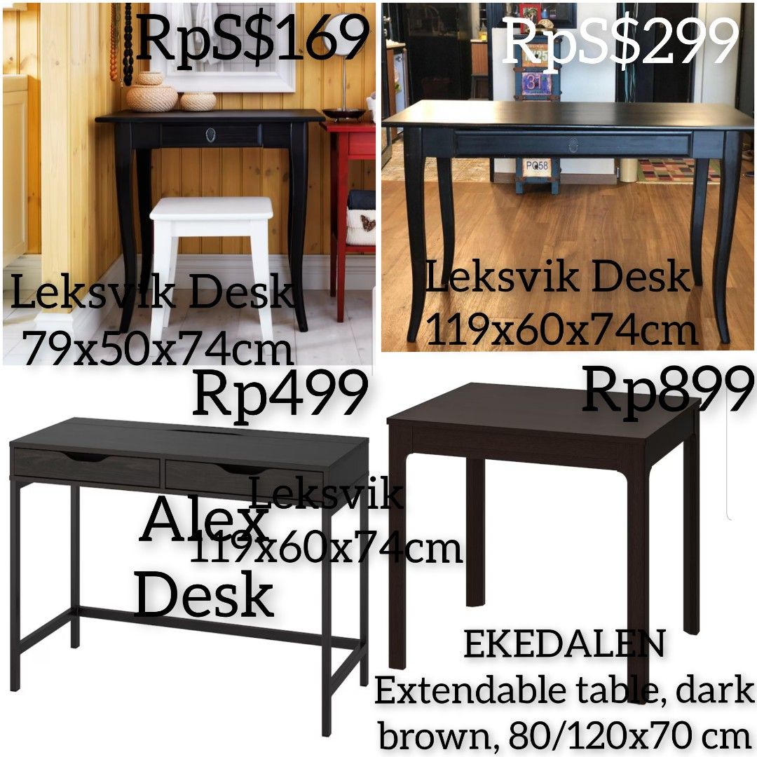 IKEA Sofa Amrchai Dressing table Dinner table Desk Lamp Only Sincere buyer... ( Meet Johor Bahru