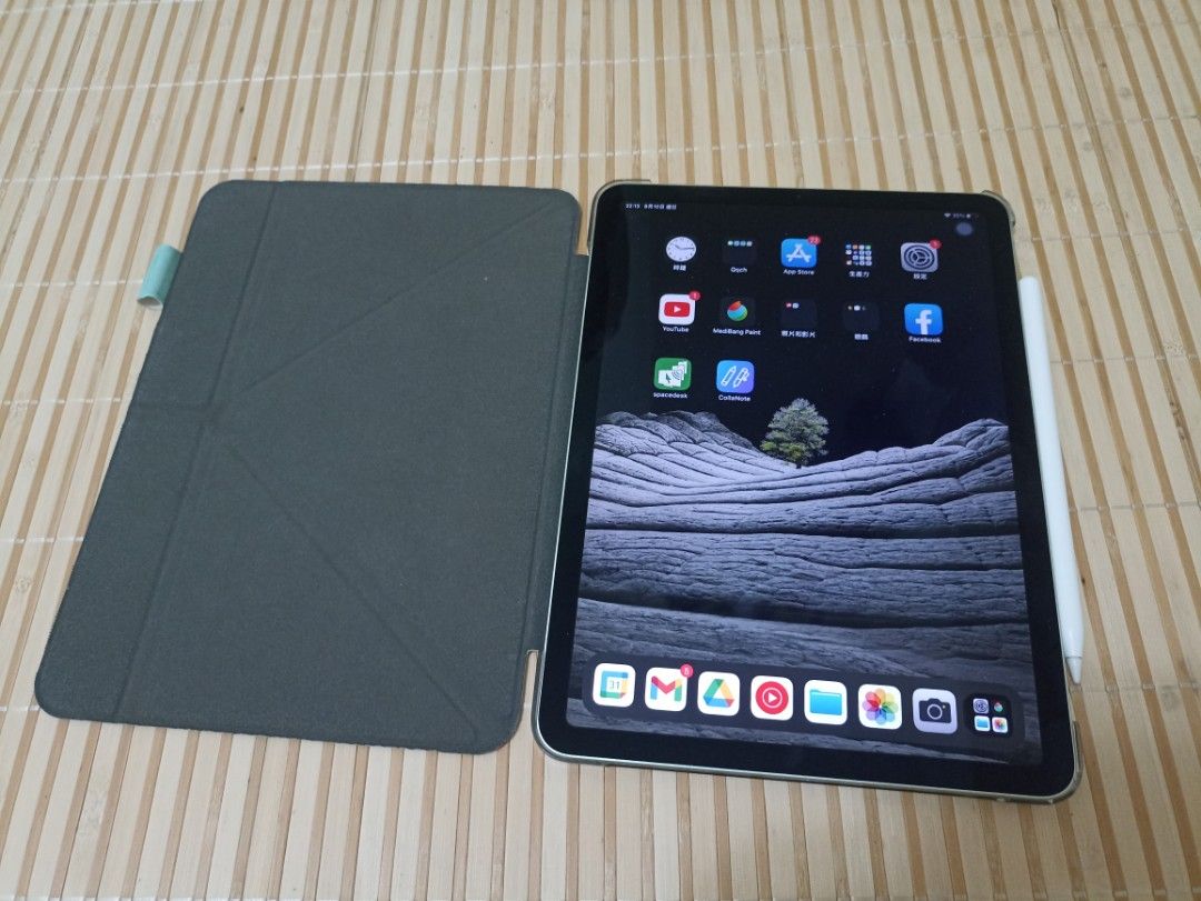 iPad air 4 64G 含apple pencil 2 加殼(可議價), 手機及配件, 平板電腦 