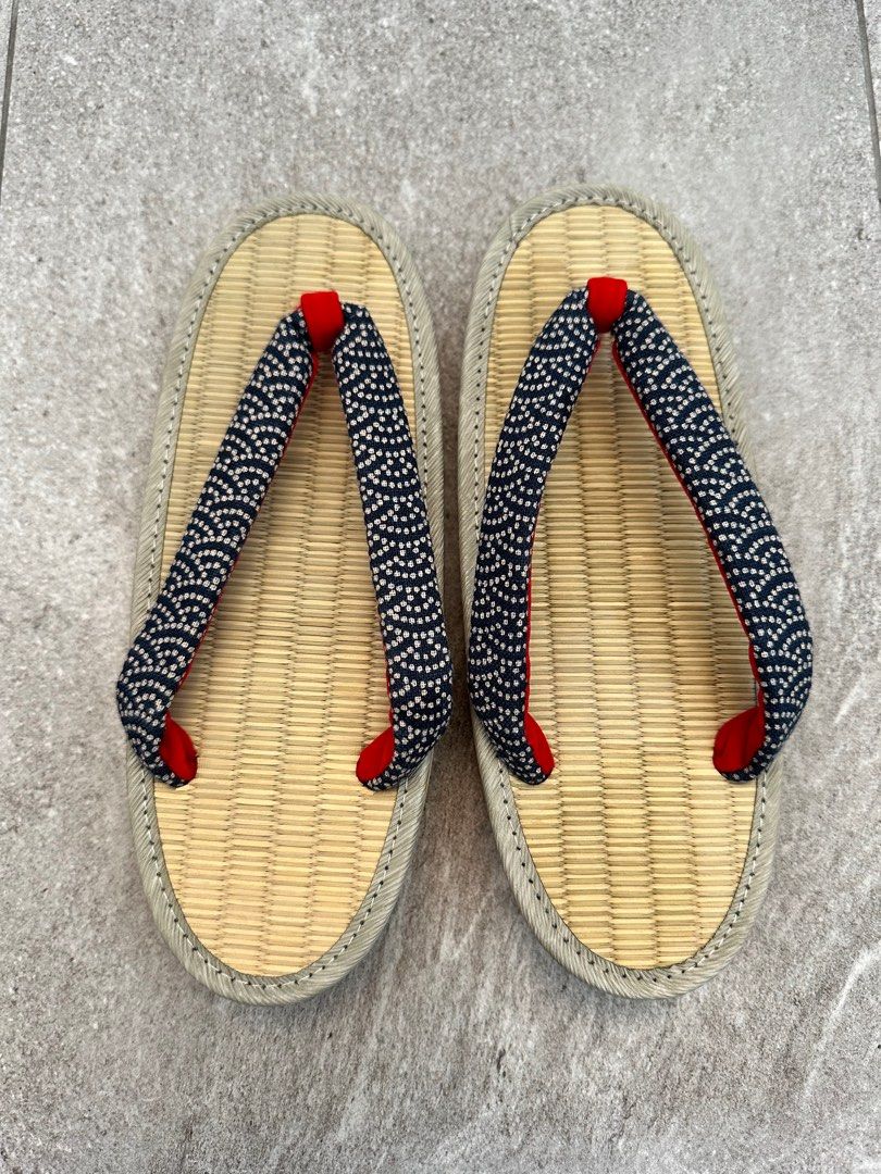 Setta (Japanese Sandals) Hemp, no.32-296, 26cm | Futon Tokyo