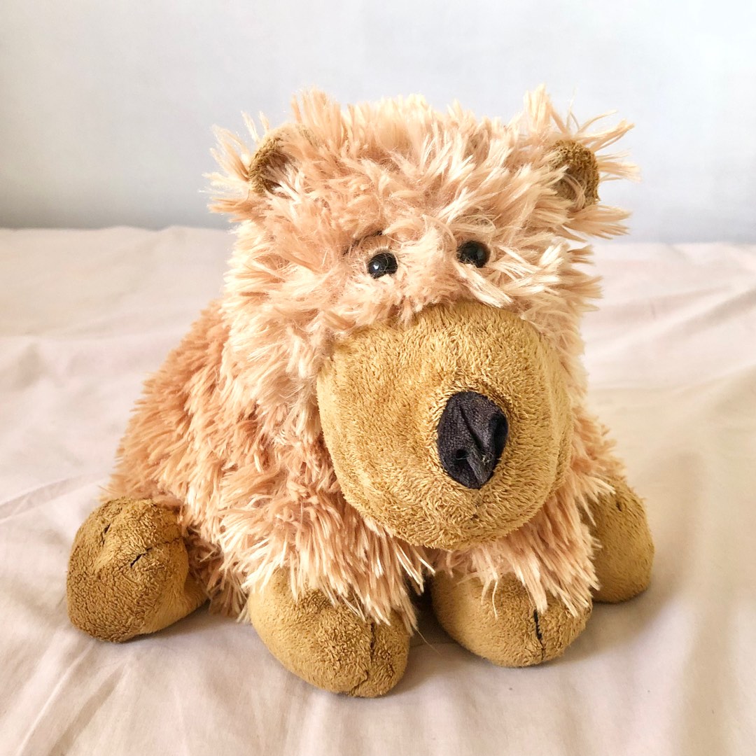 Jellycat brown bear truffles, Hobbies & Toys, Toys & Games on Carousell