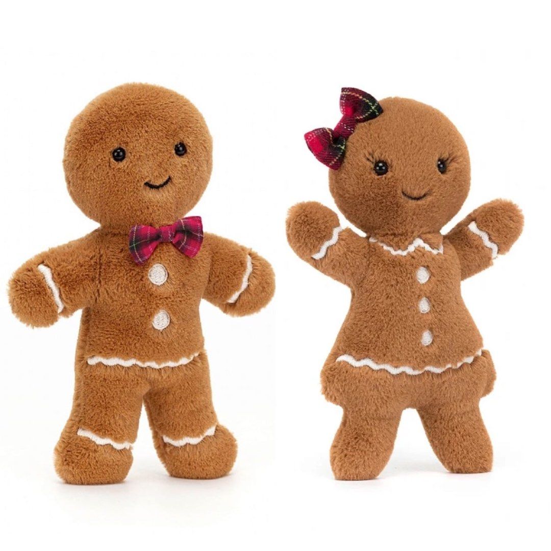 Jellycat Gingerbread Fred Ruby, Hobbies & Toys, Toys & Games on Carousell