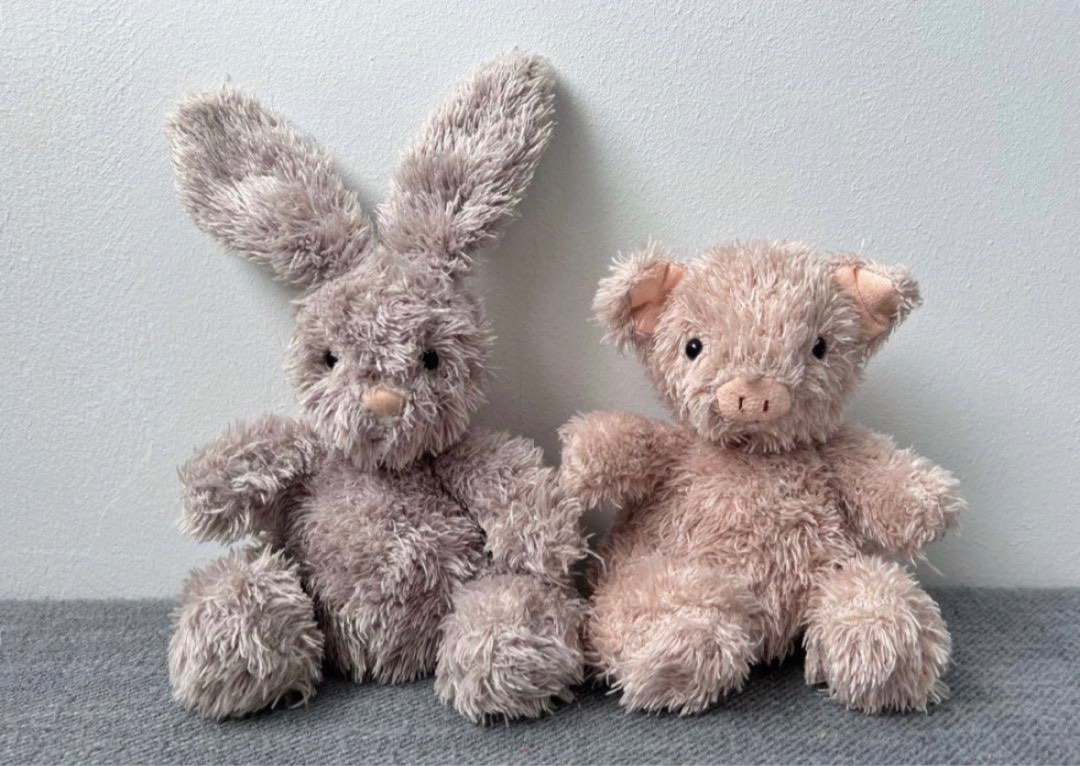 Jellycat squiggle bunny top
