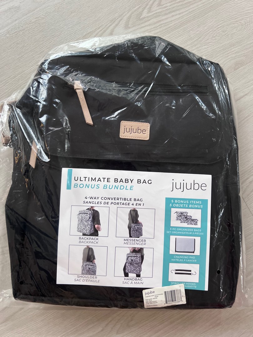 JuJuBe Ultimate Baby Bag 4 in 1
