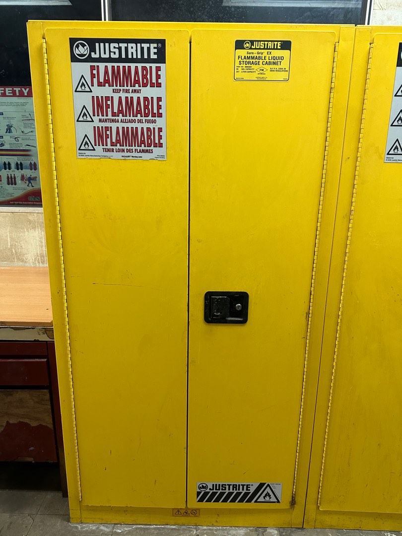 JUSTRITE Flammable Safety Furniture & Home Living, Furniture, Shelves, & Racks