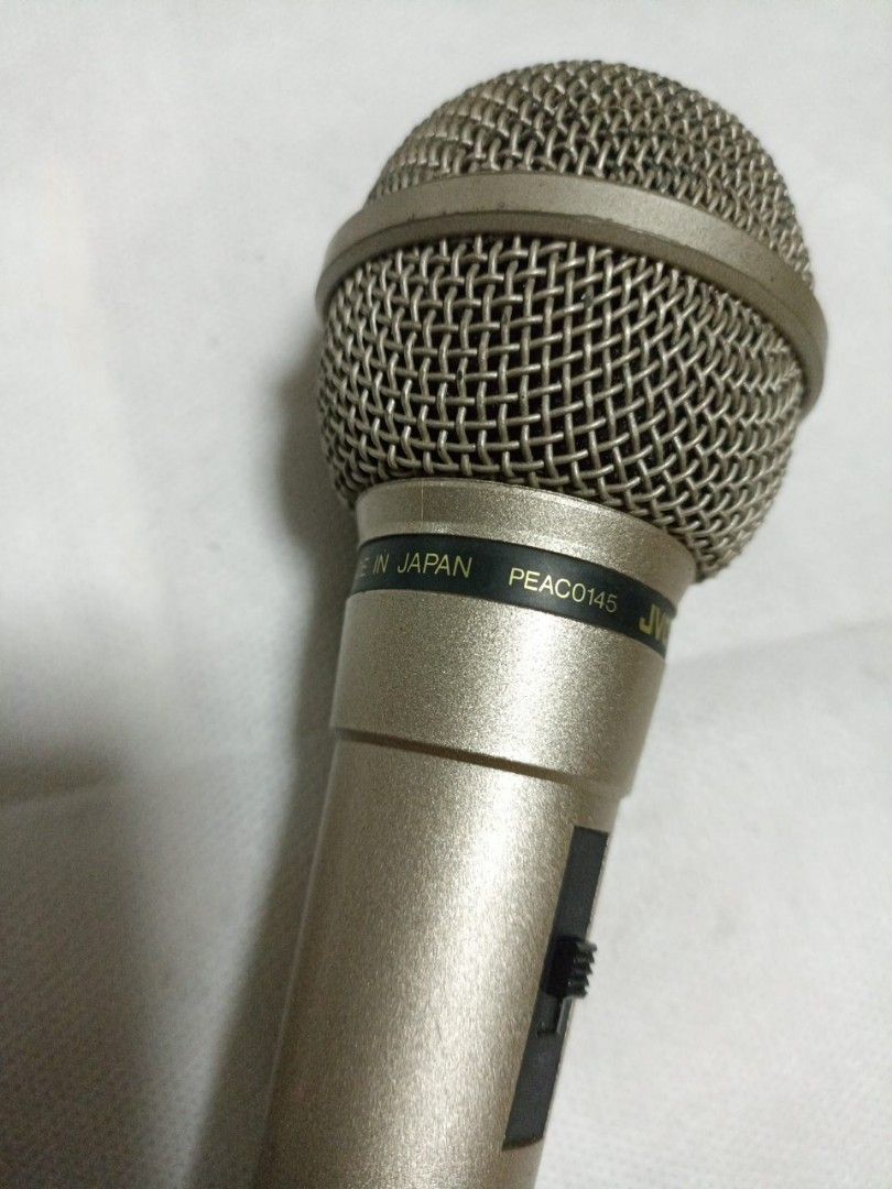 JVC Dynamic Microphone Made in Japan, Audio, Microphones on Carousell