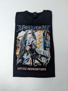 kaos band Megadeth tour 2008