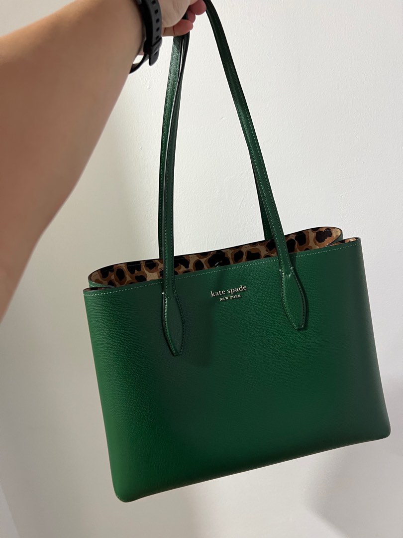 Kate Spade Green Tote Bag Luxury Bags Wallets on Carousell