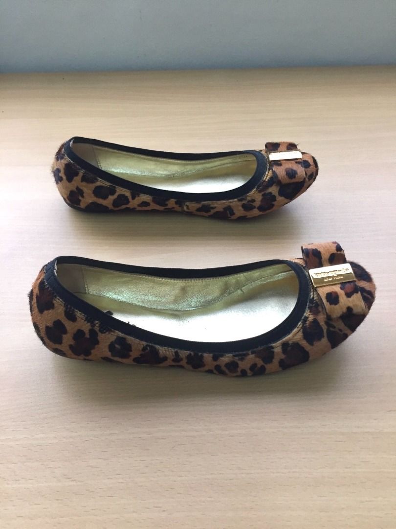 Kate spade new arrivals cheetah flats