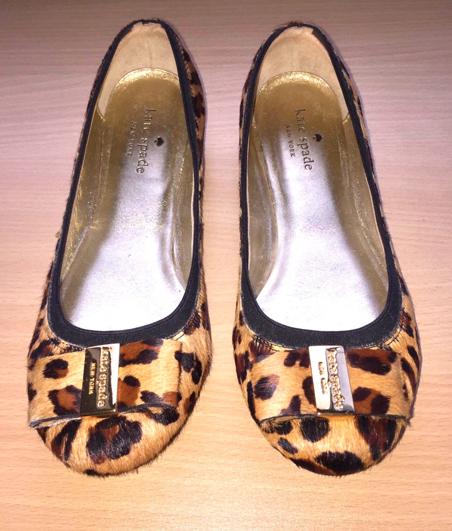 KATE SPADE Leopard Print Flats