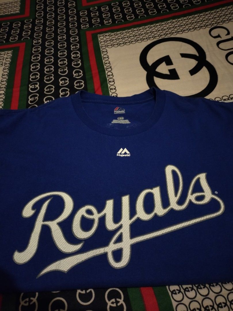 Majestic, Shirts, Kc Royals Polo