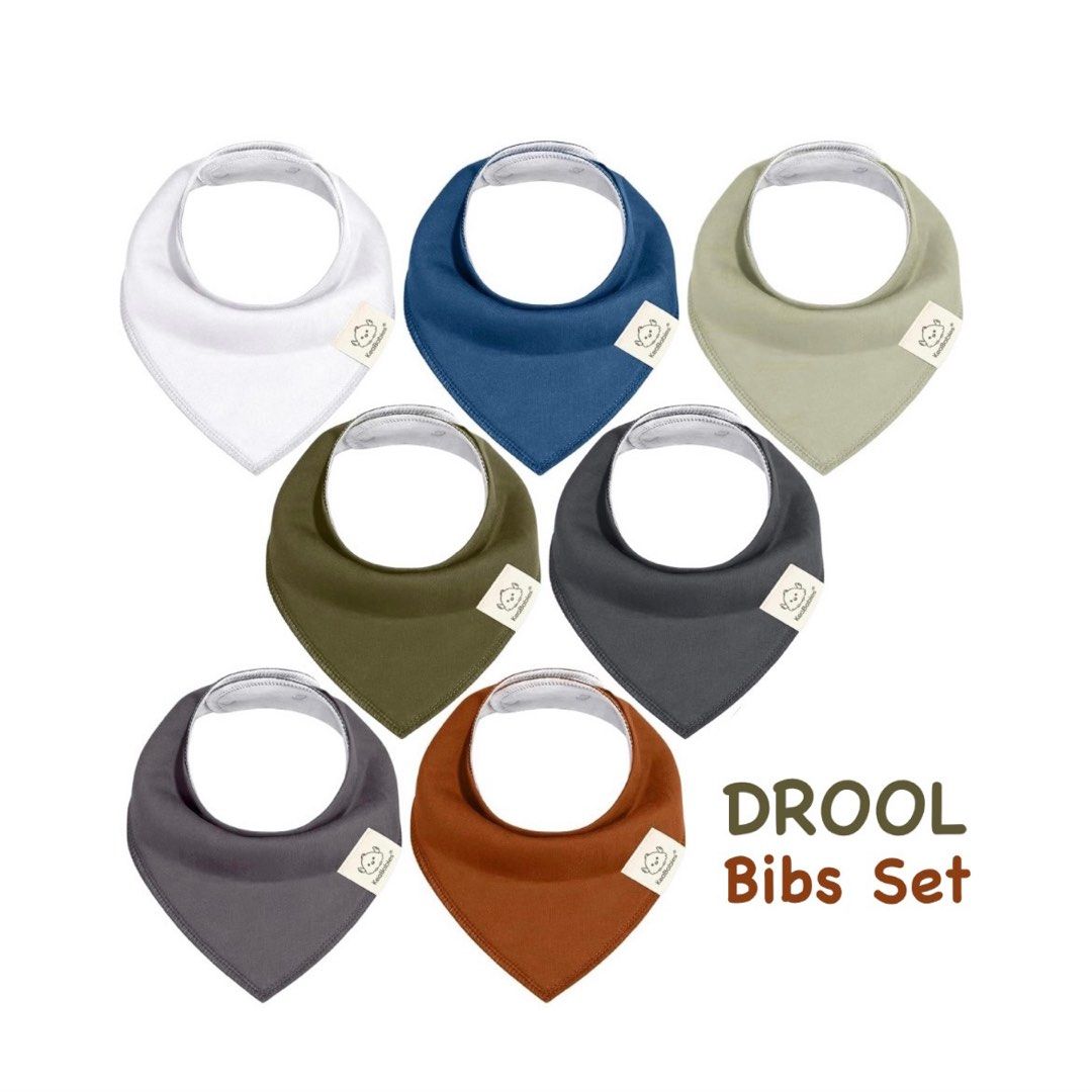 Bandana drool cheap bibs