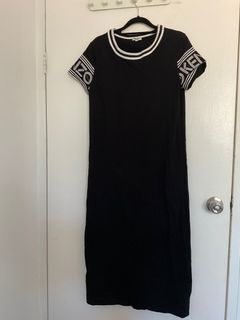 Kenzo Long Black Dress.