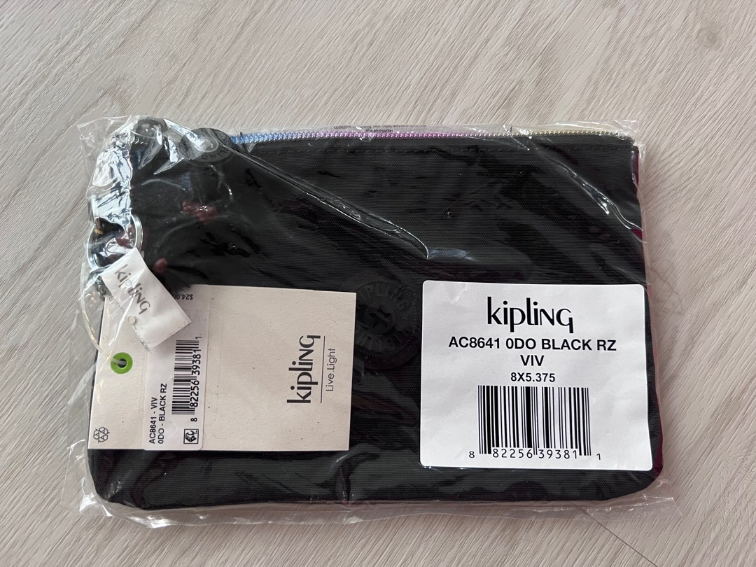 Kipling VIV Pouch Black Women s Fashion Bags Wallets Purses