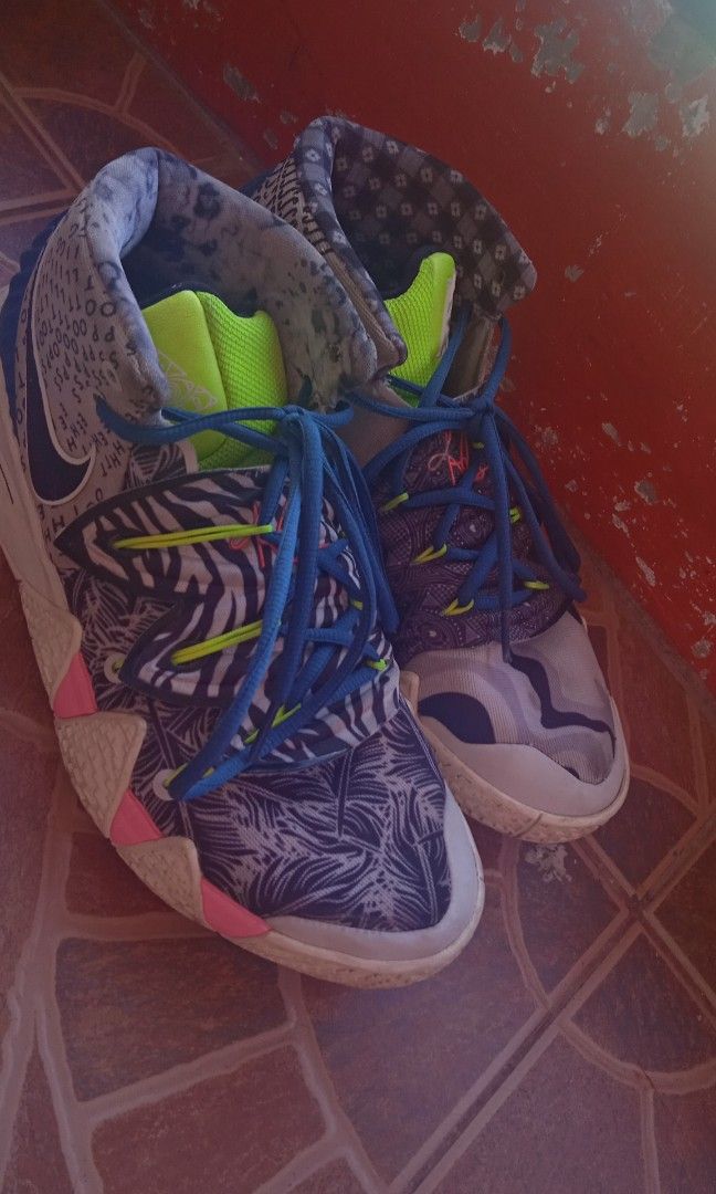 Kyrie 4 neon top