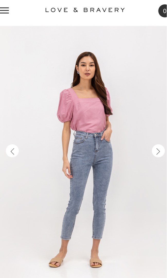 LAB Camren Skinny Jeans Light Blue, Women's Fashion, Bottoms, Jeans