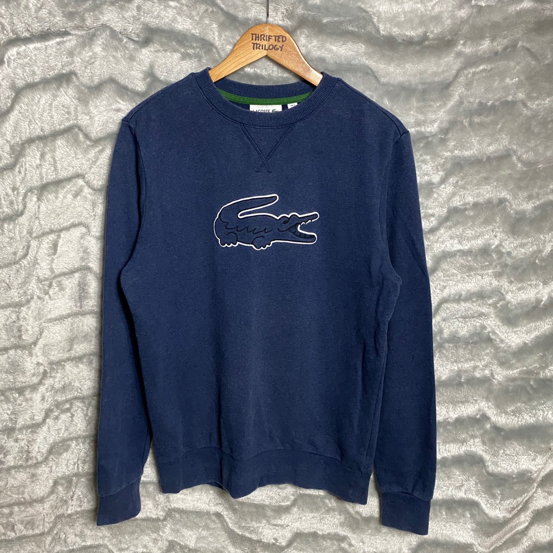 Champion sweater big logo lacoste cheap