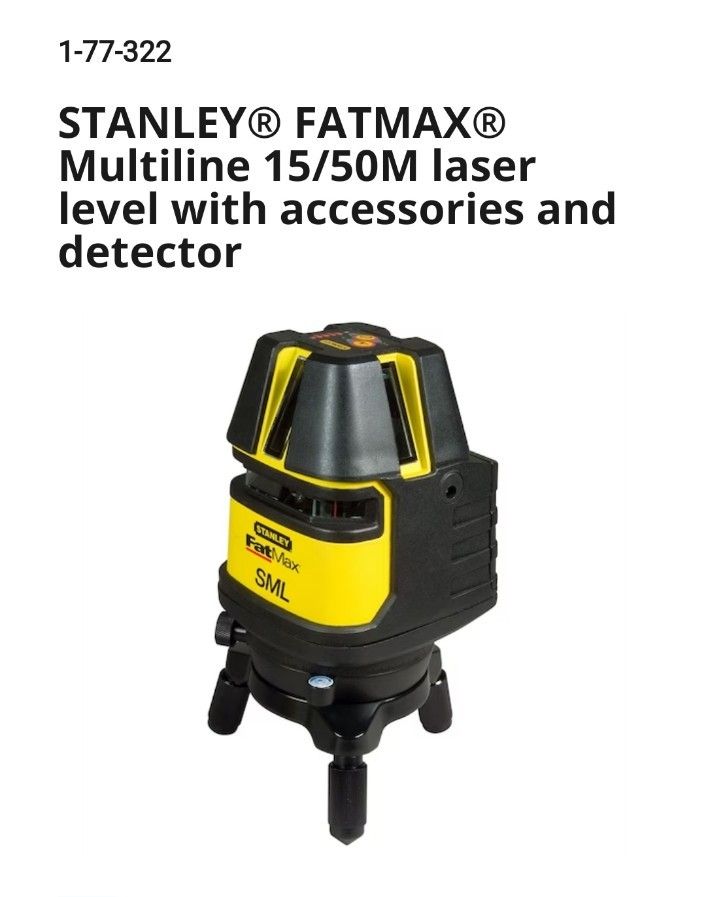 Laser stanley online fatmax sml