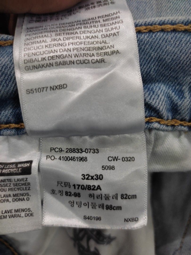 Levis 512 32x30 outlet