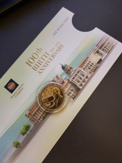Lky 100 birth anniversary coin
