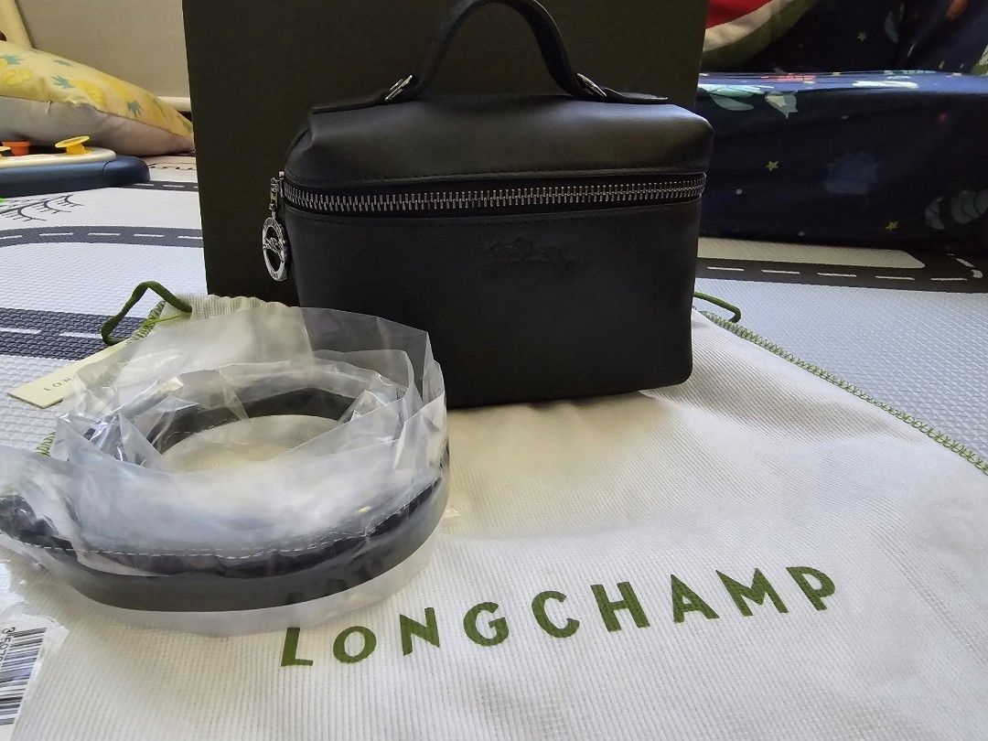 100% Original longchamp Le Pliage Xtra Vanity XS mini messenger