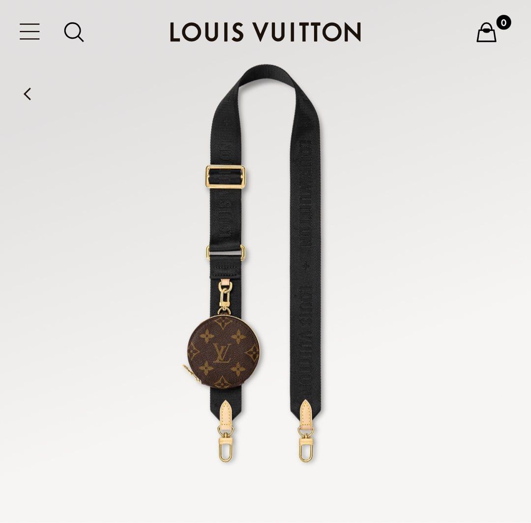 Louis Vuitton, Accessories, Louis Vuitton Adjustable Replacement  Bandouliere Strap Rose Clair