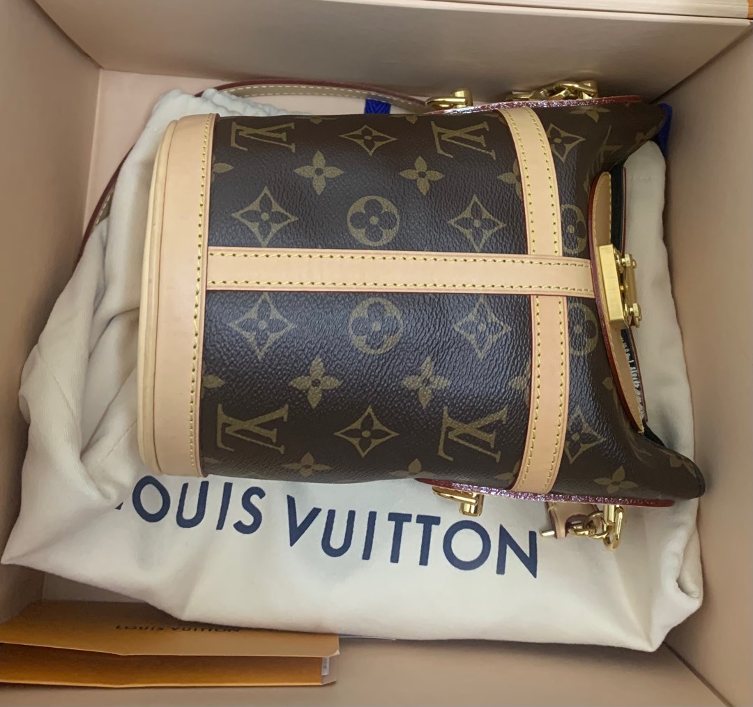 Louis Vuitton, Bags, Louis Vuitton Large Gm Monogram Pet Dog Carrier Tote  Dust Bag Receipt