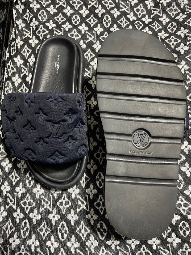 Louis Vuitton Pillow Slides, Men's Fashion, Footwear, Slippers
