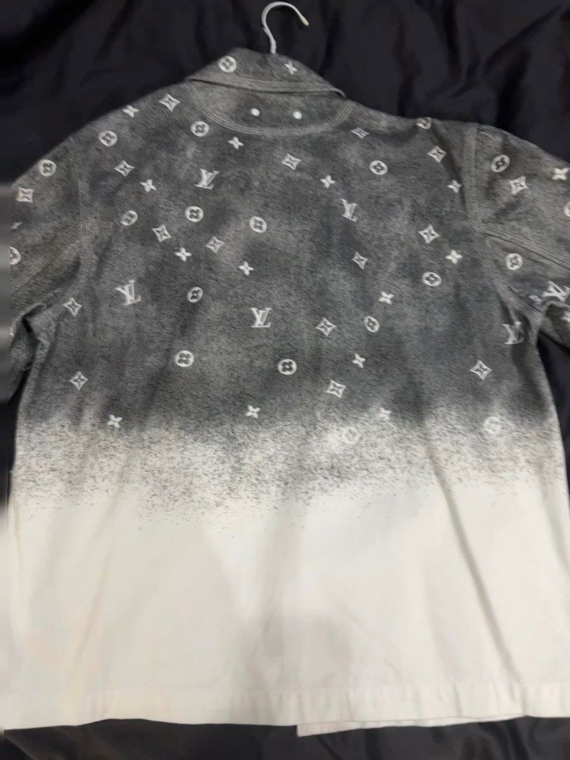 OG 19SS Louis Vuitton LV Starry Sky Planet Silk Long-Sleeved Shirt