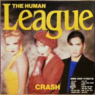 LP 黑膠唱片 Human League Crash