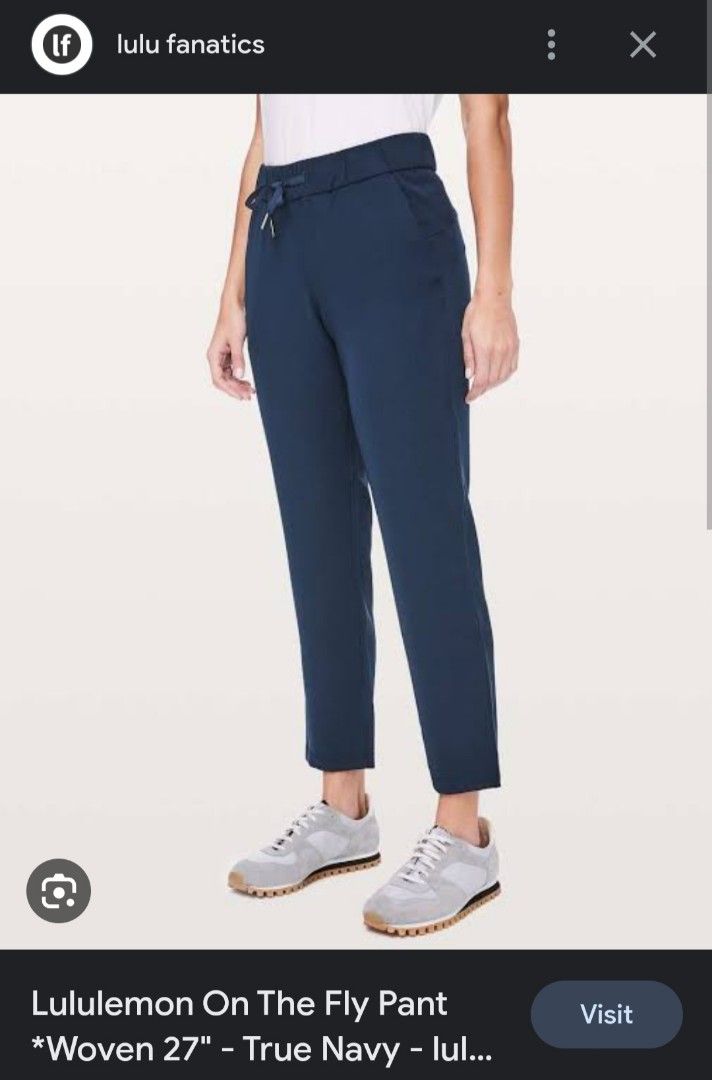 Lululemon On The Fly Jogger Woven, Men's Fashion, Activewear on Carousell