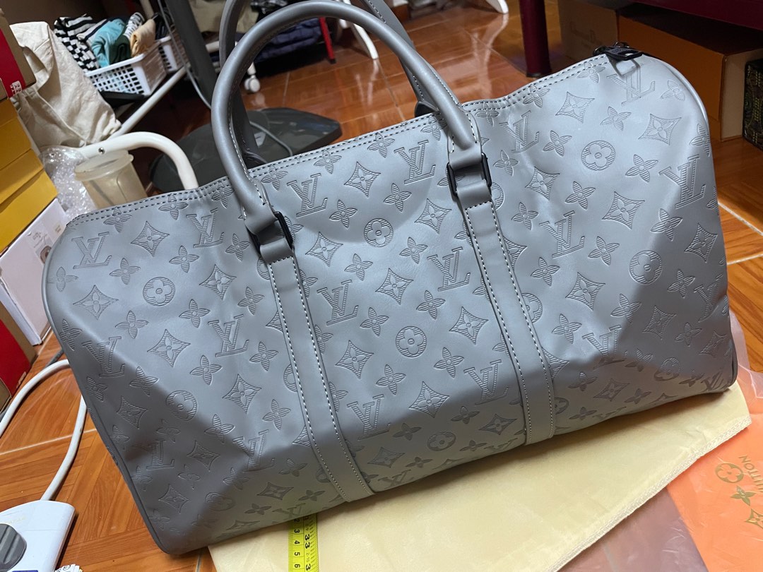 JZC7700 Monogram Eclipse Keepall, Luxury, Bags & Wallets on Carousell