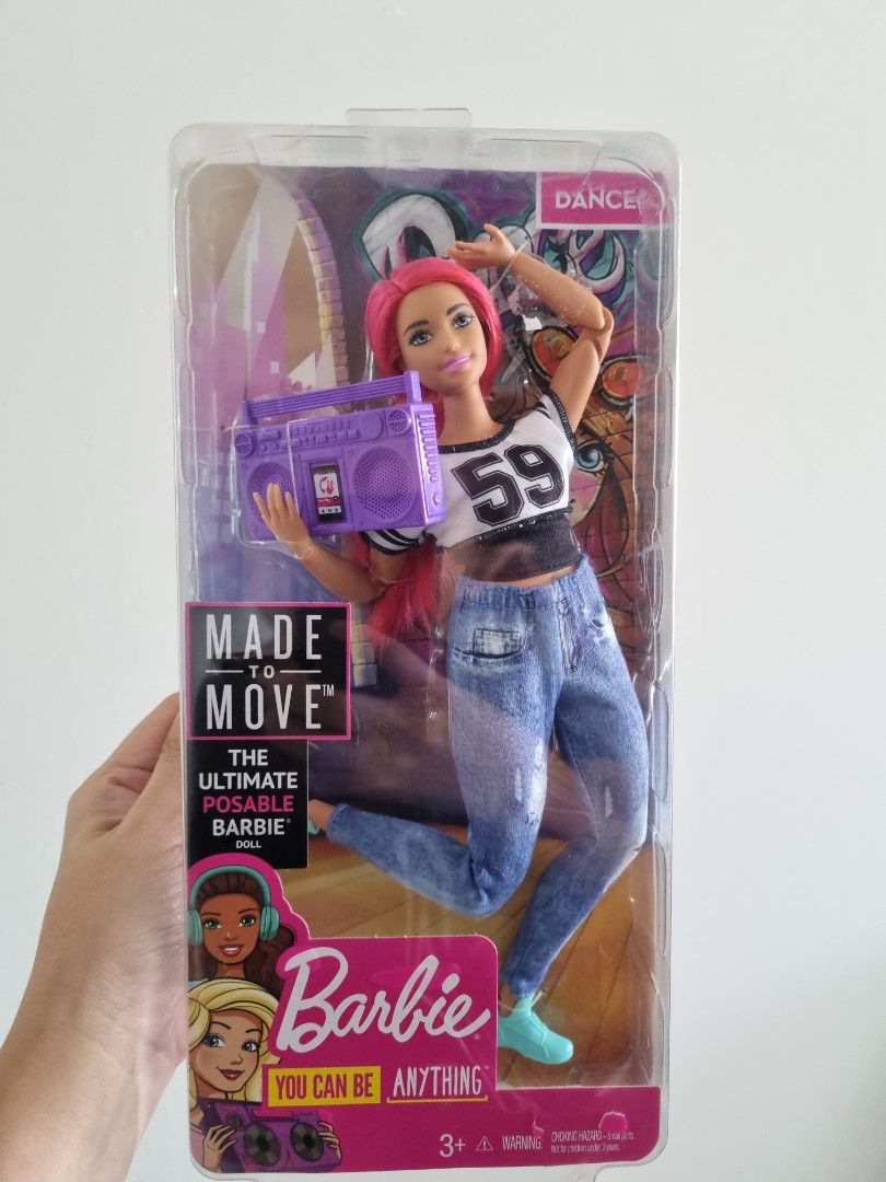 Barbie made to sales move dancer doll