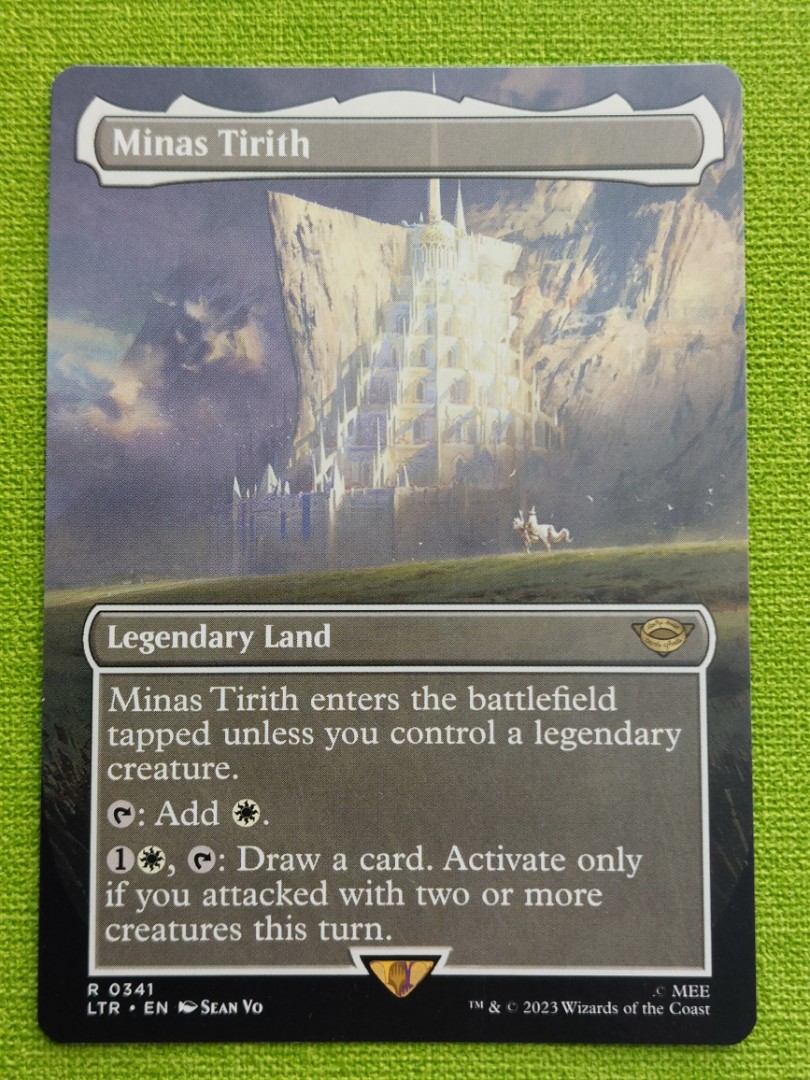 Is This Minas Tirith Surge Foil? : r/mtg