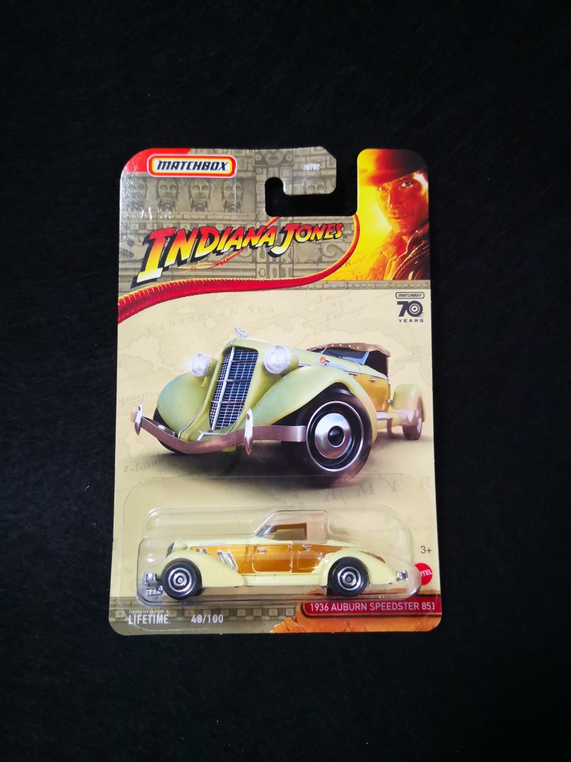 Matchbox 1936 Auburn Speedster 851 Indiana Jones