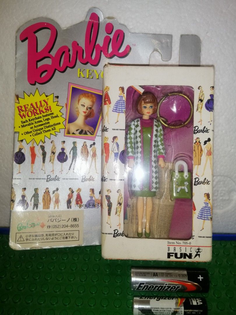 Vintage barbie keychain sale