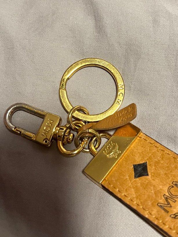 MCM Key Ring in Visetos Luxury Accessories on Carousell