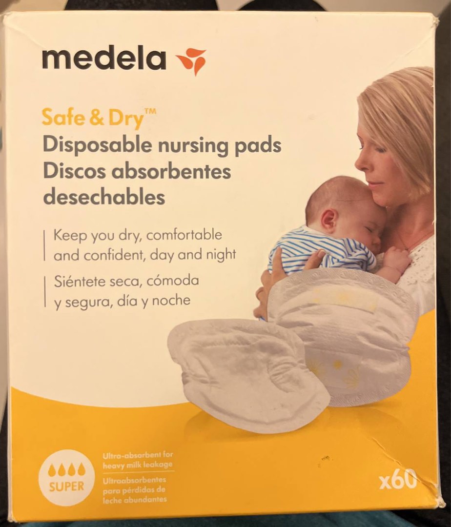 Medela Safe & Dry Disposable Nursing Pads, Babies & Kids, Nursing &  Feeding, Breastfeeding & Bottle Feeding on Carousell