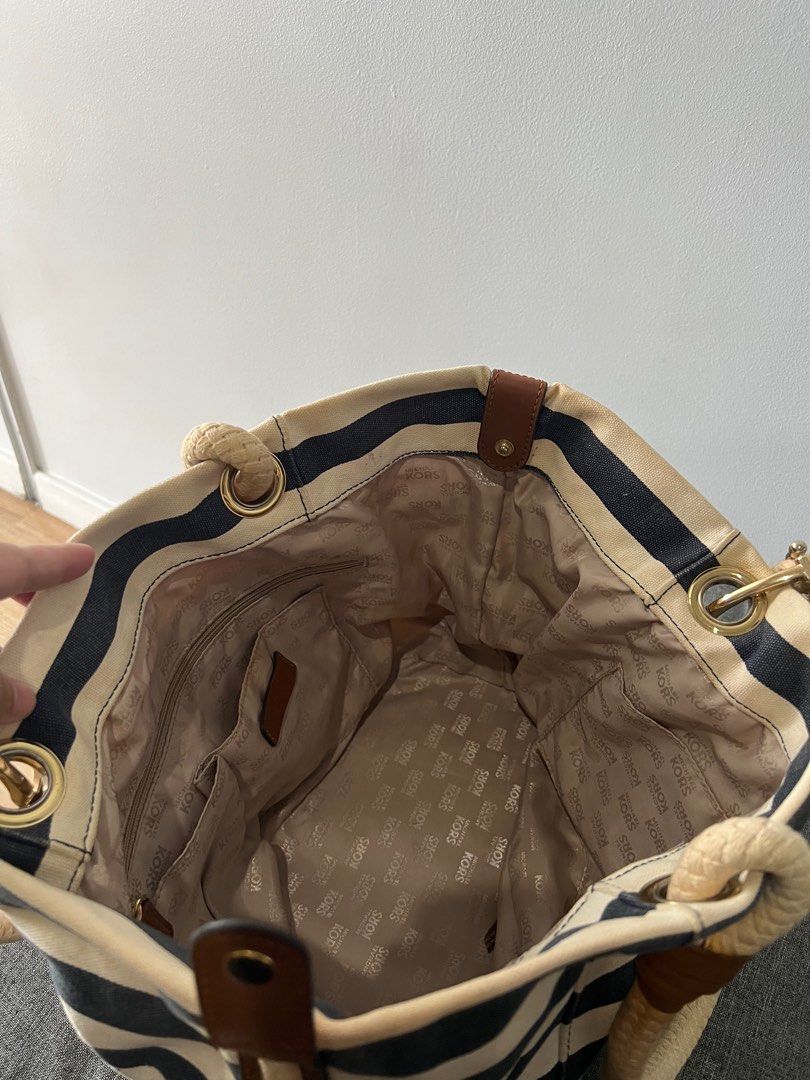Michael Kors Marina Tote Handbag Purse Beach Bag