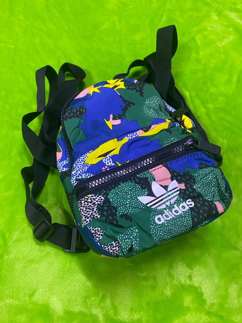 Adidas mini backpack green new arrivals