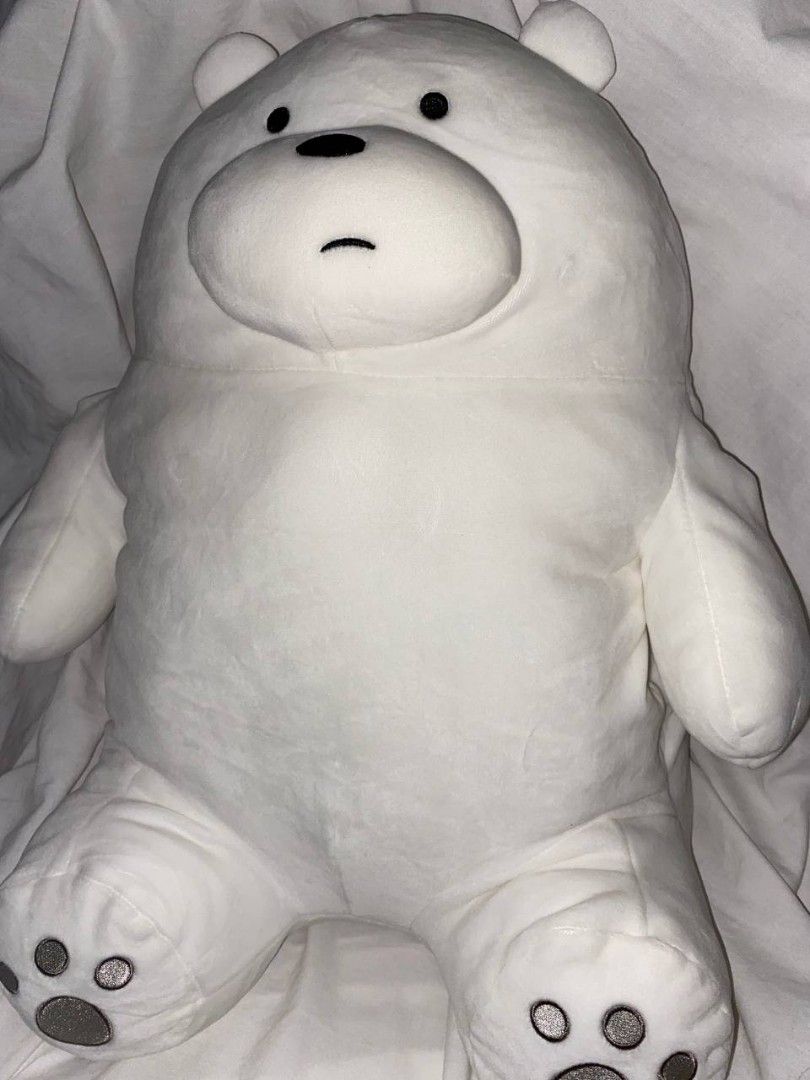 Ice bear discount plush miniso