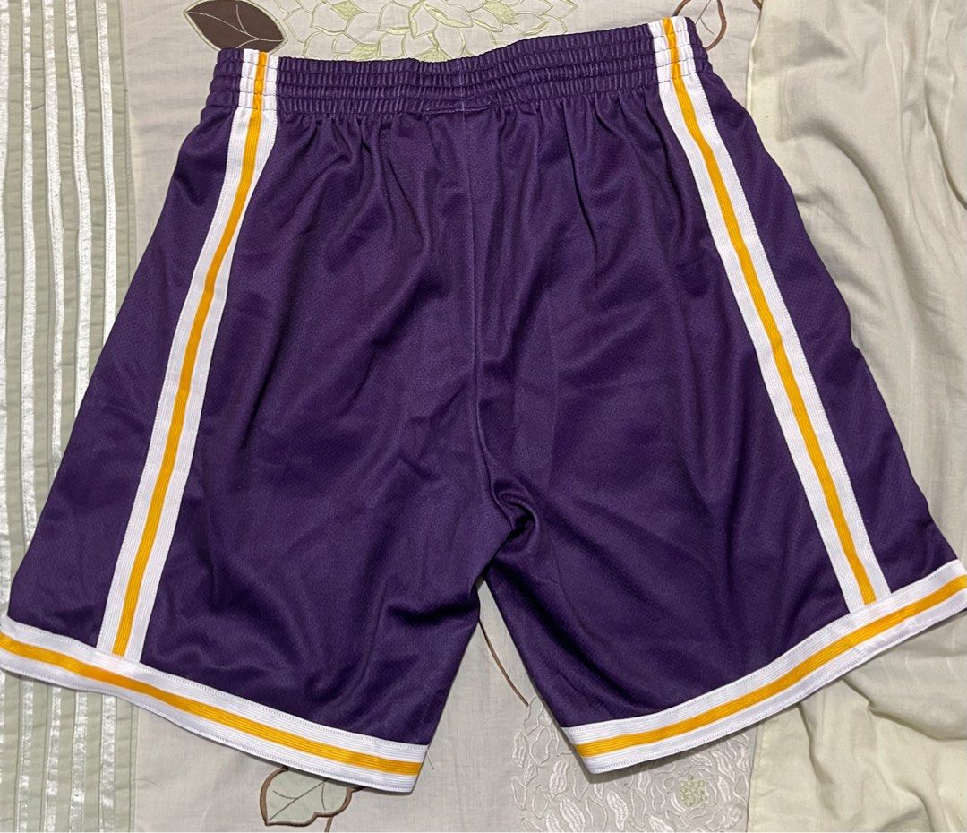 Mitchell Ness Purple LA Lakers Big Tall Hardwood Classics Big