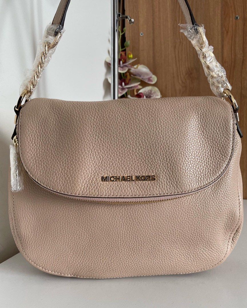 MK Bedford Shoulder Bag in Beige