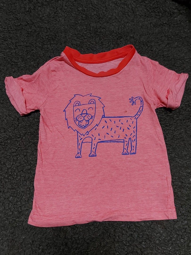 Mothercare Lion Boy Shirt 1 to 3 yo, Babies & Kids, Babies & Kids