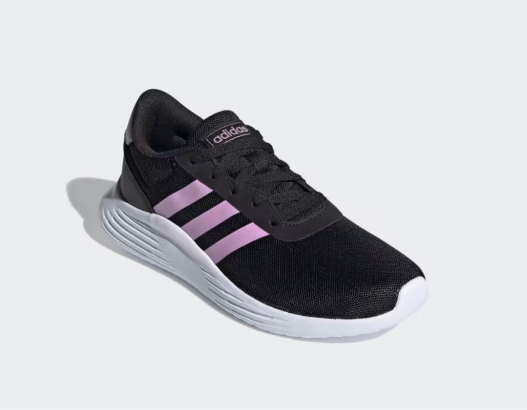 NEW adidas sport shoes black pink addidas lite racer 2.0 size 38 39